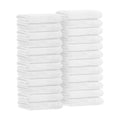 Avalon Towels Microfiber Salon Towel White Hand Towels Bulk 24 Pack 16"x26" - Fleece Microfiber Hand Towel, Soft & Ultra-Absorbent Ideal for Facial Spa & Gym Work Out (Not Bleach Proof)