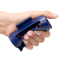Mello Medium Hair Clip - Flexible Comfort Hair Claw for Women, Strong Hold for Thick & Thin Hair Styling, Durable Material, Matte Non-Slip Finish, Made in Korea, Patent Pending (Blue, Medium)