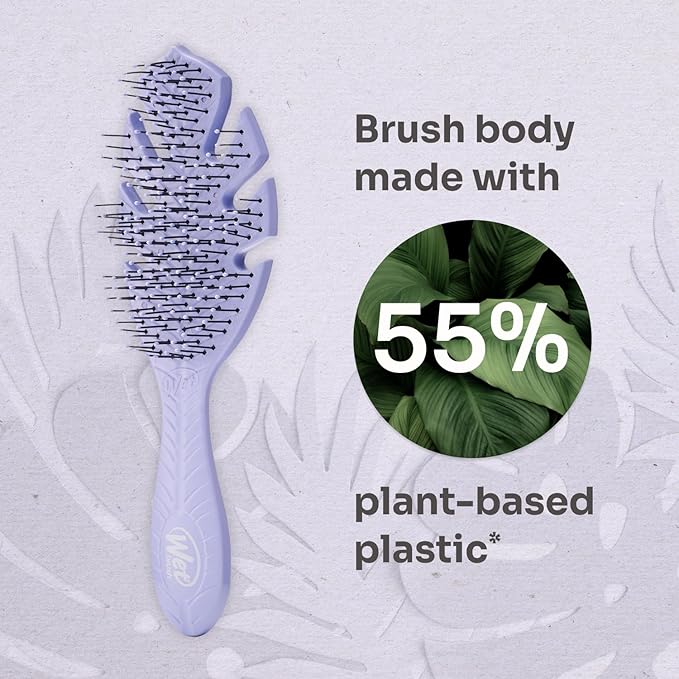 WetBrush Go Green Detangler Purple