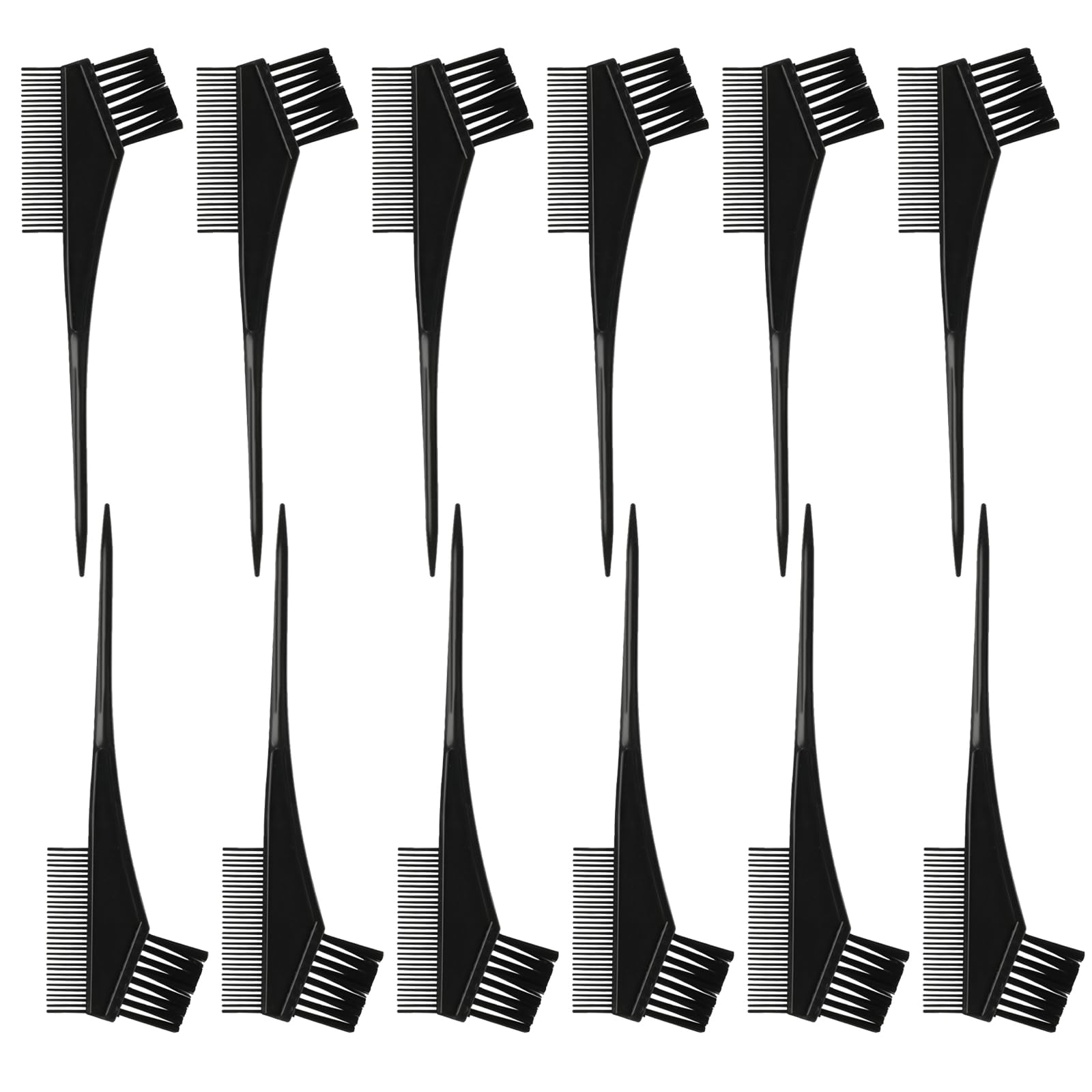 12 Pcs Hair Dye Brush Applicator Kit, Double Head Hair Color Brushes for Women Men, Hair Coloring Brush SetHair Dye Applicator Brushes, Tint Dyeing Dying Tools Kits