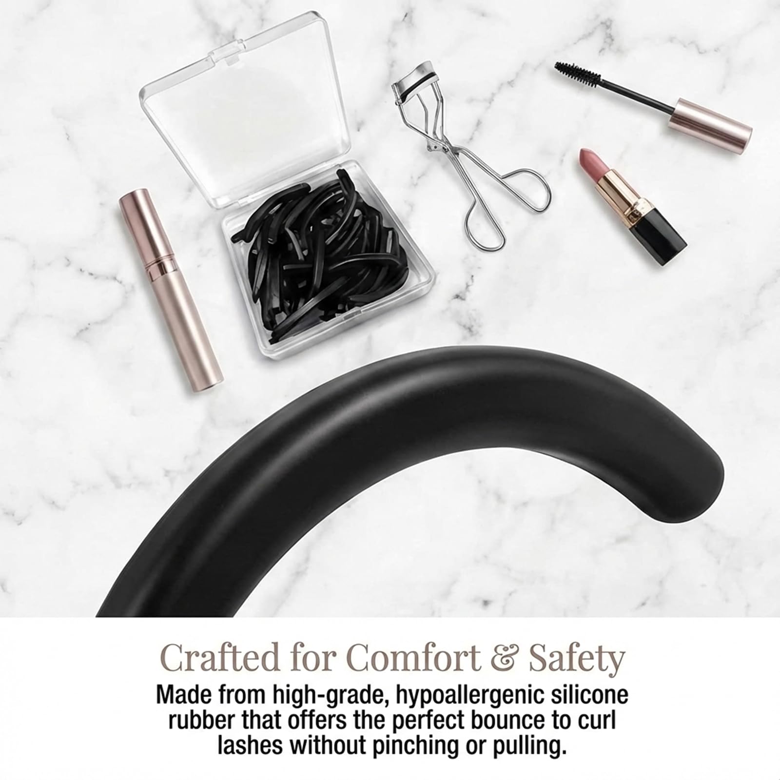 Compatible with Shiseido Eyelash Curler Refill Pads,24Pack