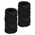 WillingTee 200PCS Small Hair Ties,No Crease Baby Hair Ties