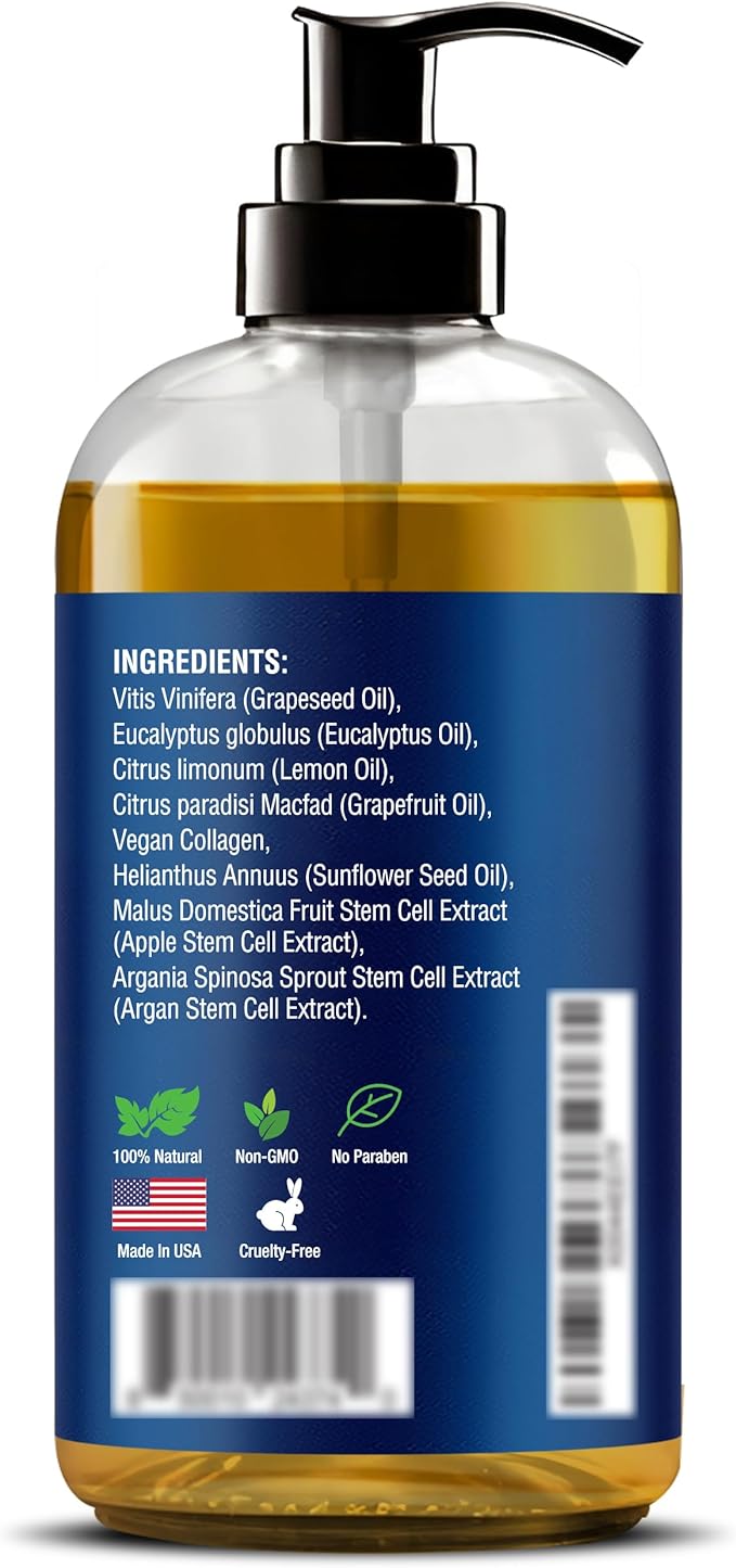 Anti-Cellulite Massage Oil for Massage Therapy & Gua Sha 8 fl oz