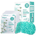 BeHoomi Steam Eye Mask, 10Packs Heated Eye Mask, Self Heating Disposable SPA Warm Compress for Eyes Sleep Mask, Travel Essentials & Relaxation Gifts for Women (Unscented)