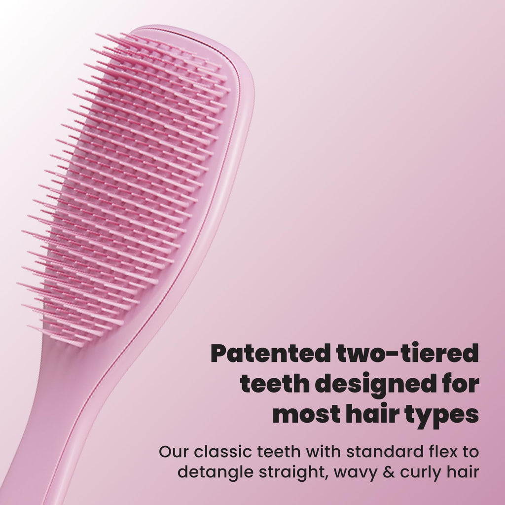 Tangle Teezer Ultimate Detangler Brush, Straight to Wavy, Rosebud