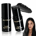 2-in-1 Hair Dye Comb for Women, Waterproof and Sweat-Proof Temporary Hair Dye Brush & Color Stick, Gray Roots Cover Touch Up Correction Stick for Unisex (Black)