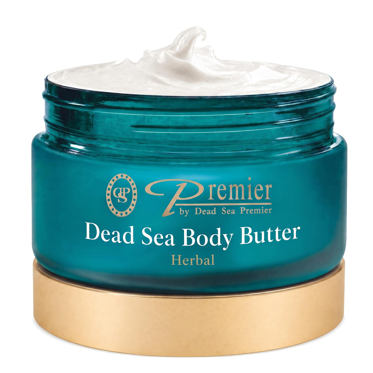 Premier Dead Sea Body Butter- Shea Butter Moisturizer, Herbal 5.95 Fl Oz