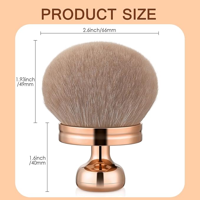 KINGMAS Extra Large Body Makeup Brush for Self Tanner, Self Tan Back Brush