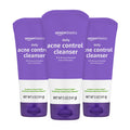 Amazon Basics Acne Treatment Face Wash - Daily Control Cleanser, Maximum Strength 10% Benzoyl Peroxide for Stubborn Breakouts, 5 Ounce (3-Pack)
