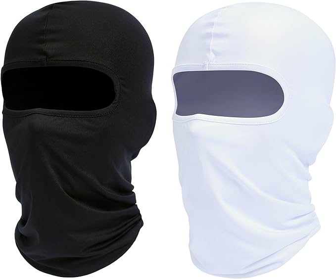 ROXUN Balaclava Ski Mask, 2 Pack Summer Motorcycle UV Protection Shiesty