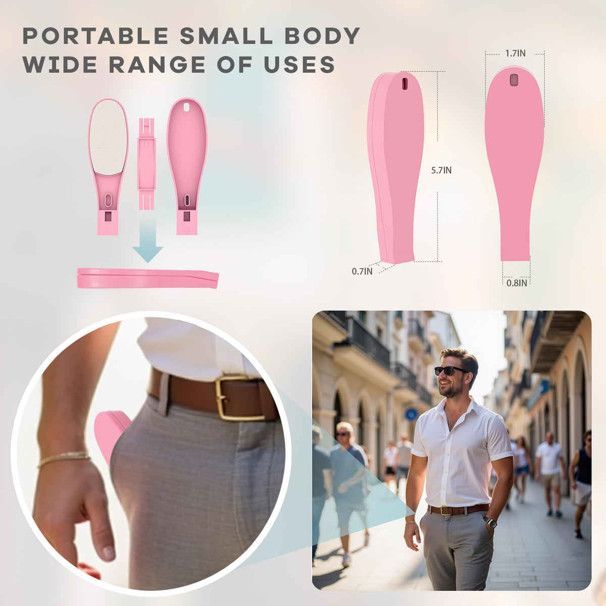 SFFTCYY&ZGTJ Foldable Lotion Applicator for Back