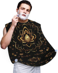 Magic Mushrooms Print Beard Bib Shaving Apron, Beard Hair Trimming Cape Gift For Dad