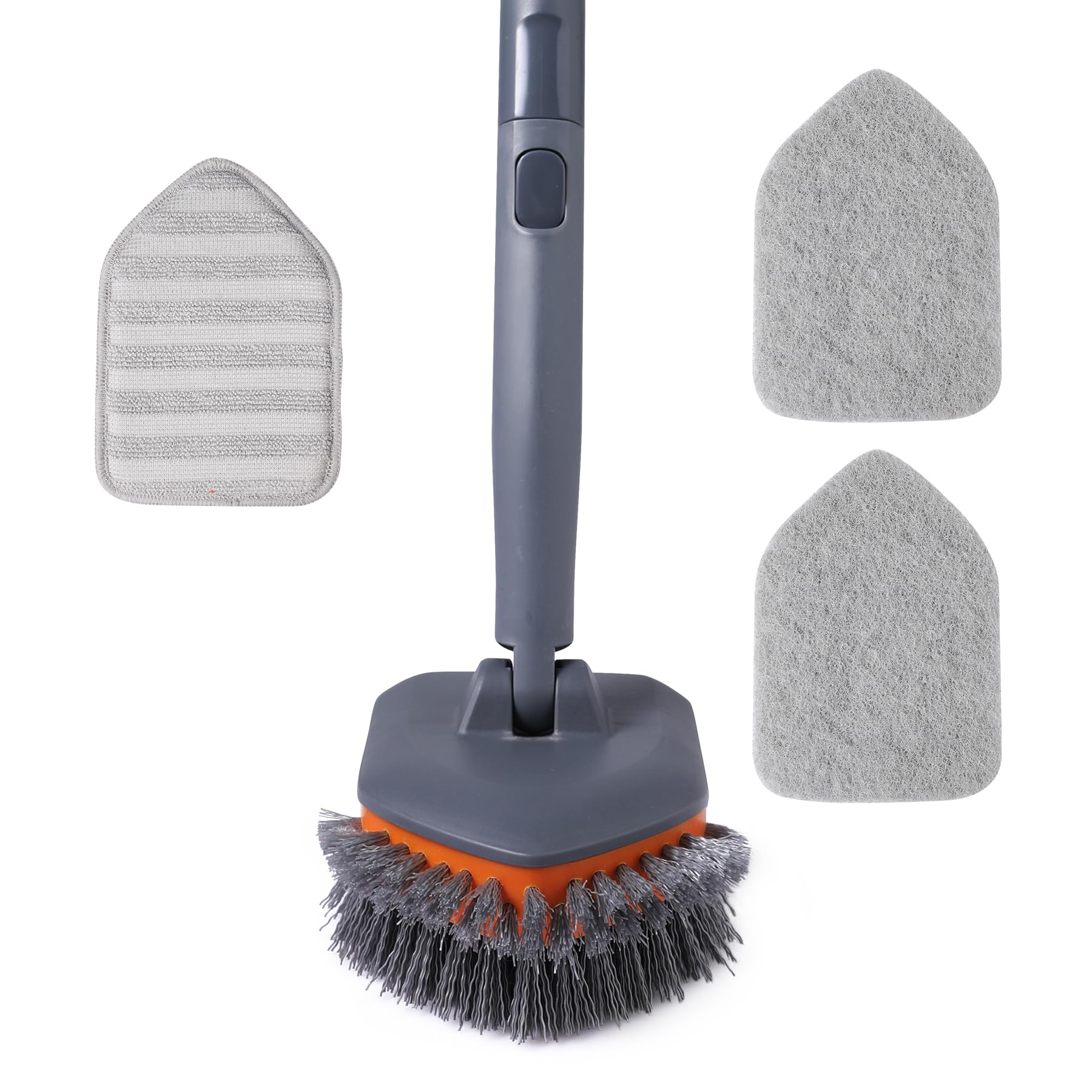 CLEANHOME Tub Tile Scrubber Brush for Cleaning Shower Tile Floor,Bathtub