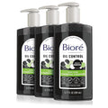 Biore Deep Pore Charcoal Face Wash For Oily Skin, 6.77 fl oz, 3pk