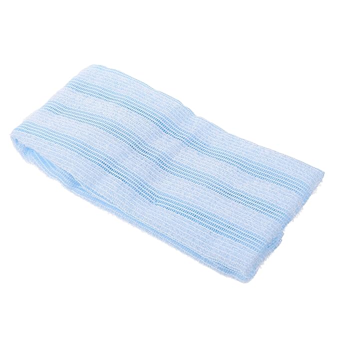 AUTSUPPL Portable Back Bath Towel Double-Sided Exfoliating Shower Scrubber Straps for for Deep Cleaning Back Neck and Shoulders