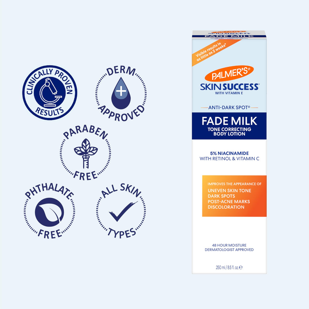 Palmer's Skin Success Body Lotion, Anti-Dark Spot Fade Milk (8.5 Oz)