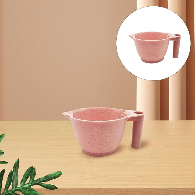 minkissy 2pcs Hair Dye Tools Hair Tint Bowl Dye Bowl Measuring Dying Colorful Mixing Salon Dying s Color s for Salon Tinting Set
