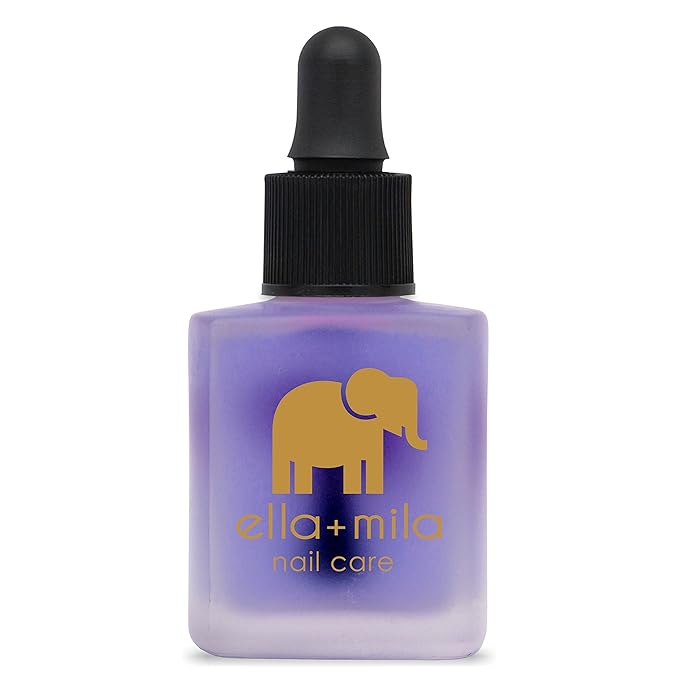 ella+mila Cuticle Oil for Nail Growth with Lavender & Vitamin E, 0.45 fl oz