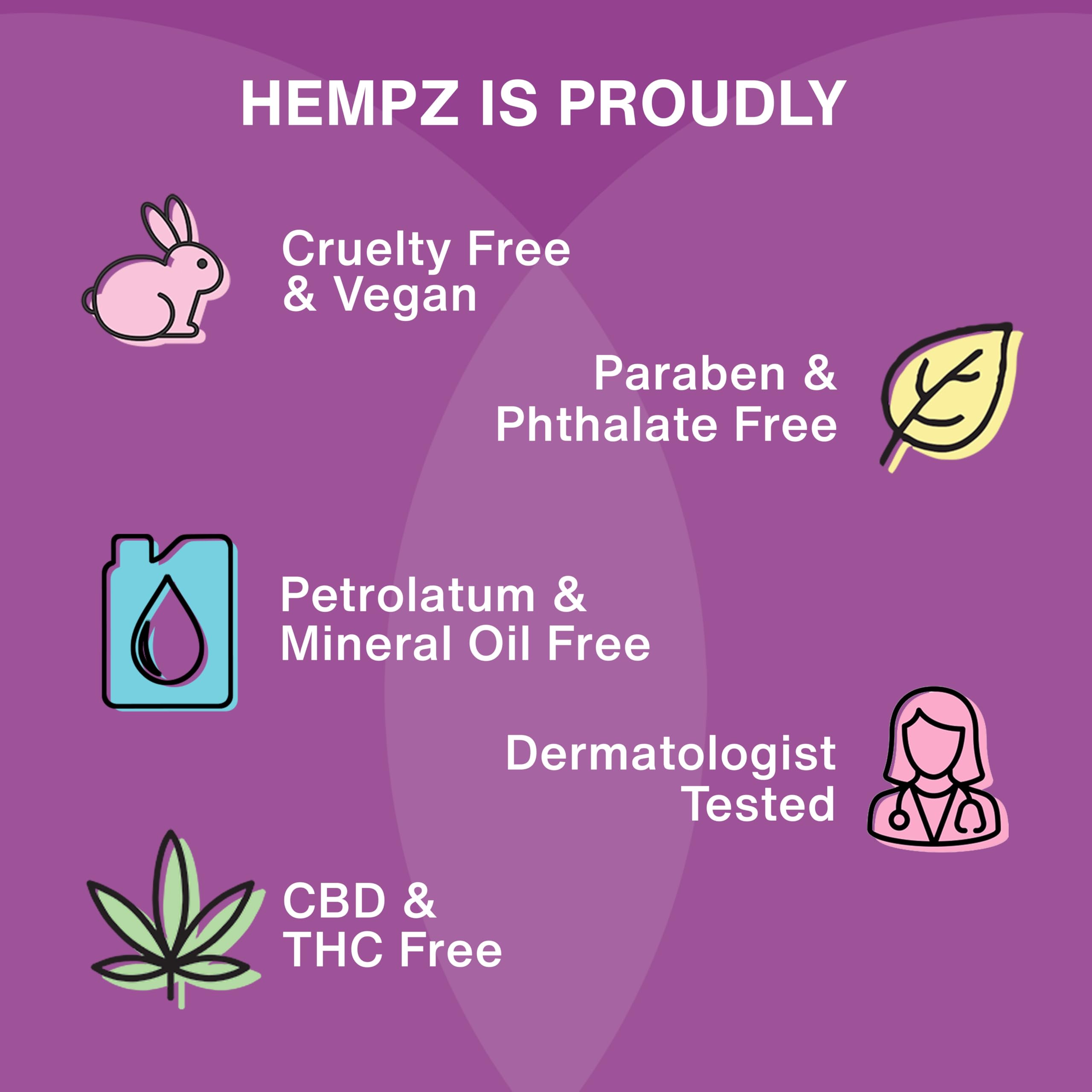 Hempz Limited Edition Vanilla Plum Hydrating Body & Hand Lotion 17 oz