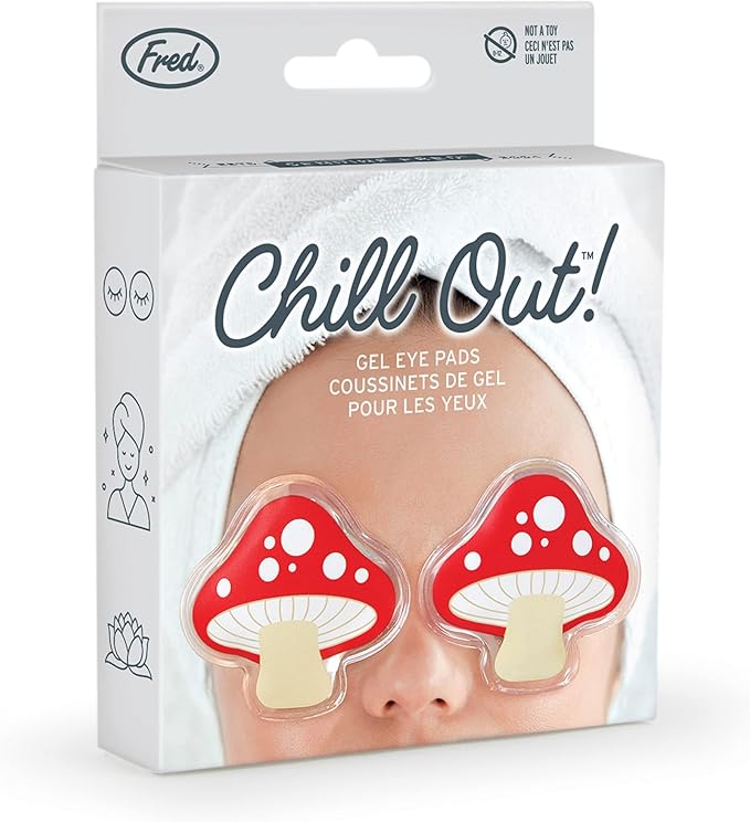 Genuine Fred Chill Out Eye Pads, Mushrooms