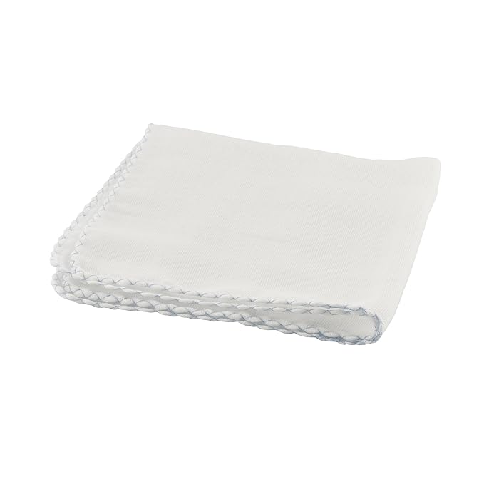 Karlling Muslin Face Cloths, 10 Pack – 100% Cotton Reusable Facial Cleansing Cloths, Gentle Exfoliating Makeup Remover Wipes for All Skin Types, Soft & Washable, 11.8 Inch