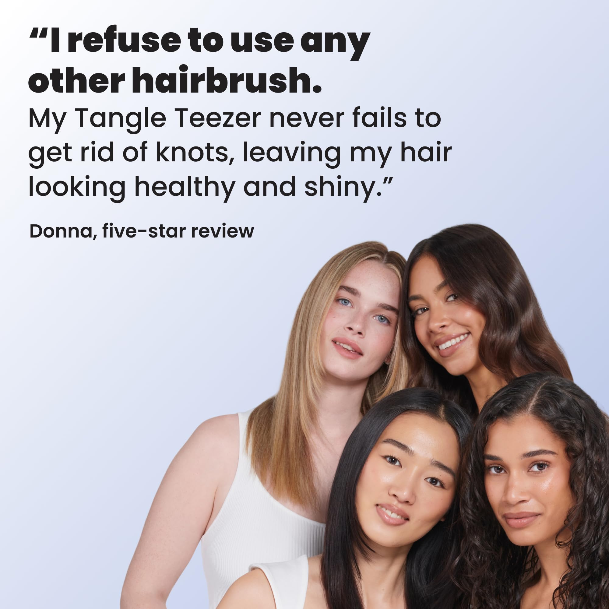 Tangle Teezer Ultimate Detangler Brush, Straight to Wavy, Sweet Lavender