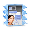 Global Beauty Care Retinol Makeup Remover Wipes with Collagen Renewing Support - Facial Cleansing Cloths, Remove Waterproof Mascara, Oil & Dirt, Texture Smoothing, All Skin Types, 120 Count (4-Pack)