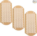 3pcs Foot File Replacement Blades, Stainless Steel File Callus Tool Corn Remover Skin Remover Foot File Tool Feet Shaver Dead Skin Convenient Foot Scraper (Gold)
