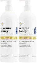 ECZEMA HONEY Oatmeal Body Lotion - Hand & Body Cream for Eczema Relief - Natural Dry Skin Repair (16 Oz) (Pack of 2)