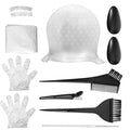 Highlight Cap, Hair Coloring Highlighting Cap, Highlight Caps for Hair Hairs Dye Caping, Reusable Dyeing Tools Frosting Caps for Highlighting Hairs Women Men