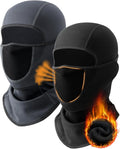 Balaclava Face Ski Mask with Movable Deisgn for Men Women-Fleece Winter Face Covering for Cold Weather Skiing Outdoor Work