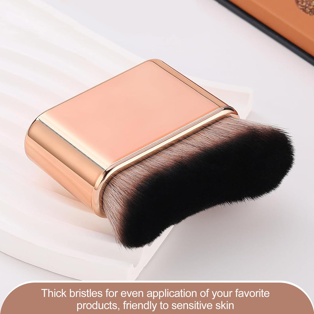 KINGMAS Self Tanner Brush, Body Makeup Brush, Soft Vegan Tanning Brush