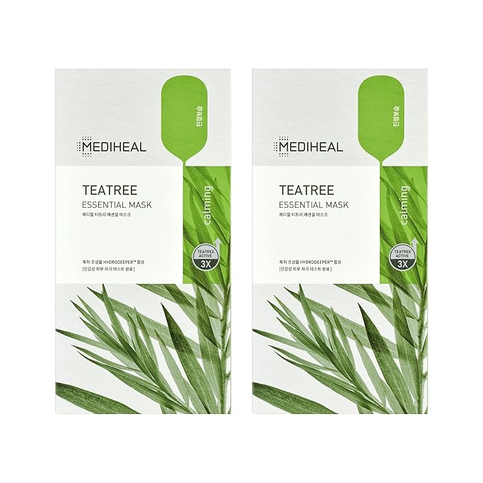 Mediheal Official Best Korean Sheet Mask - Collagen Essential Face Mask Lifting and Firming For All Skin Types Value Sets (30 Count)