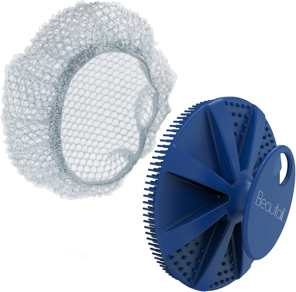 Silicone Body Scrubber, BEAUTAIL Gentle Exfoliating Brush for All Skin Type