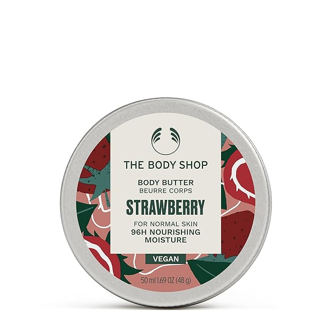 The Body Shop British Rose Body Butter – Nourishing & Moisturizing Skincare for Normal Skin – Vegan – 1.72 oz