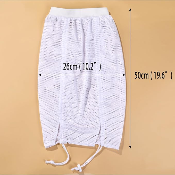 Fiewmay Adjustable Net Plopping Cap for Drying Curly Hair