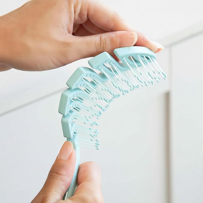 Flex Detangling Hair Brush (Turquoise)