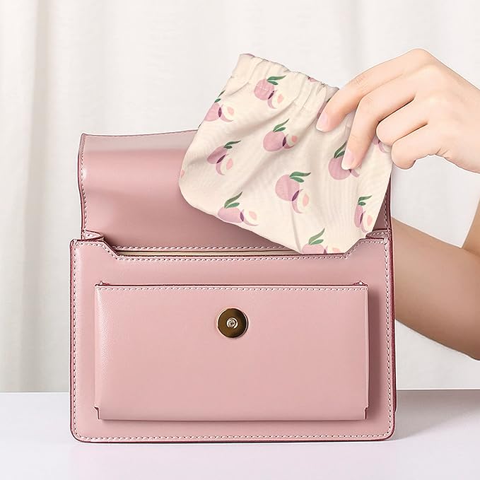 Vcekract Mini Makeup Bag for Purse - 4 PCS Cosmetic Bags for Women, Waterproof Travel Bag, Lipstick Organizer