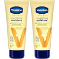Vaseline Lotion, Intensive Care Nourishing Moisture 2-Pack – Moisturizer with Oat Extract + Ultra-Hydrating Lipids for Healing Extremely Dry Skin, 3.4 Oz Ea