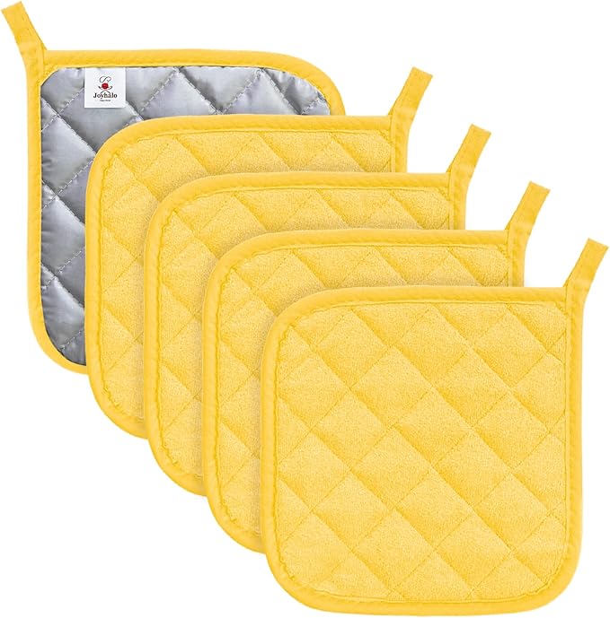 Joyhalo 5 Pack Pot Holders for Kitchen Clearance