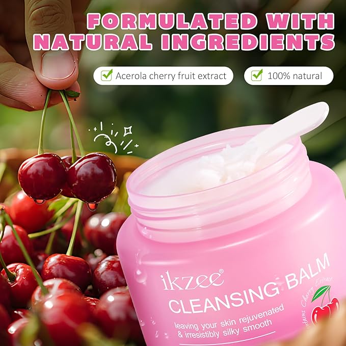 MINGYITUO Cleansing Balm, Makeup Remover Cleansing Korean for Sensitive Skin, Travel Size Good Molecules.