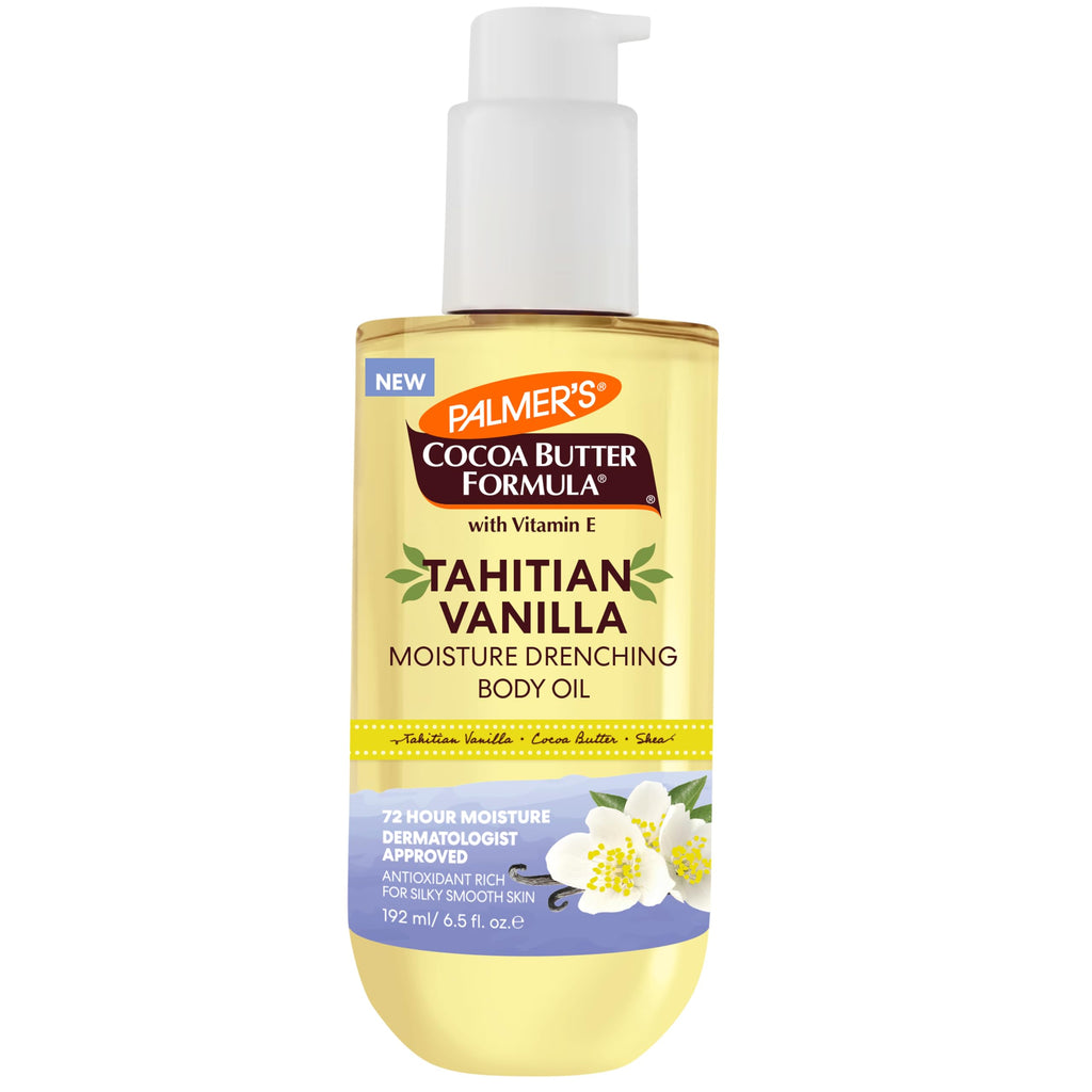 Palmer's Tahitian Vanilla Body Oil, Cocoa Butter Formula (6.5 Fl Oz)