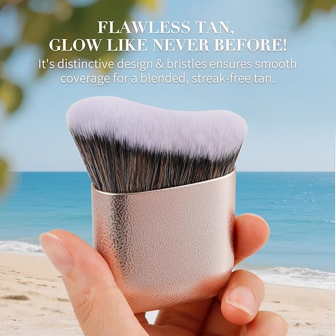 docolor Self Tanner Brush, Kabuki Body Makeup Brush