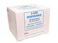 3D Nonwoven Face Towels-XL 13”x10”, 50Cts=150 Uses, Cut Waste & Cost 70%, Ultra-Clean, Soft & Durable, Dual-Surface: Cleanse, Exfoliate, Includes Wash Bag & Hook