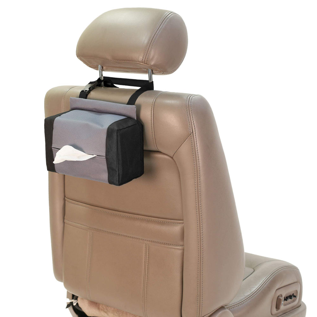 FH Group E-Z Travel Napkin Tissue Dispenser Holder fits Most Cars, SUVs, Trucks, and Vans Pink