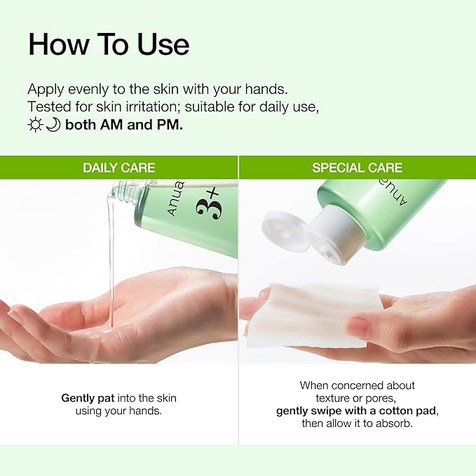 Anua Azelaic Acid 3 CICA Clarifying Toner, Daily Exfoliating Facial Toner with Salicylic, for Soothing & Skin Clarity, Sebum & Spot Care, Suitable for Sensitive Skin, Korean Skincare, 8.45 fl.oz.