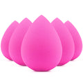 BEAKEY Makeup Sponges 5 Pack, Rose Pink Beauty Sponge for Foundation