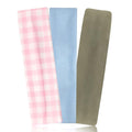 Headbands for Women Non Slip 3 Pcs Elastic Head Bands for Women's Hair Soft Cotton Cloth Stretch Headbands for Women for Daily Fashion