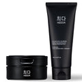 HEEDA All-In-One Double Cleansing Duo, Charcoal Ceramide Cleansing Balm & Hyaluronic Acid Foam Cleanser for Deep Purifying, Hydrating, and Balanced Skin (K-Beauty Vegan Skincare Set)