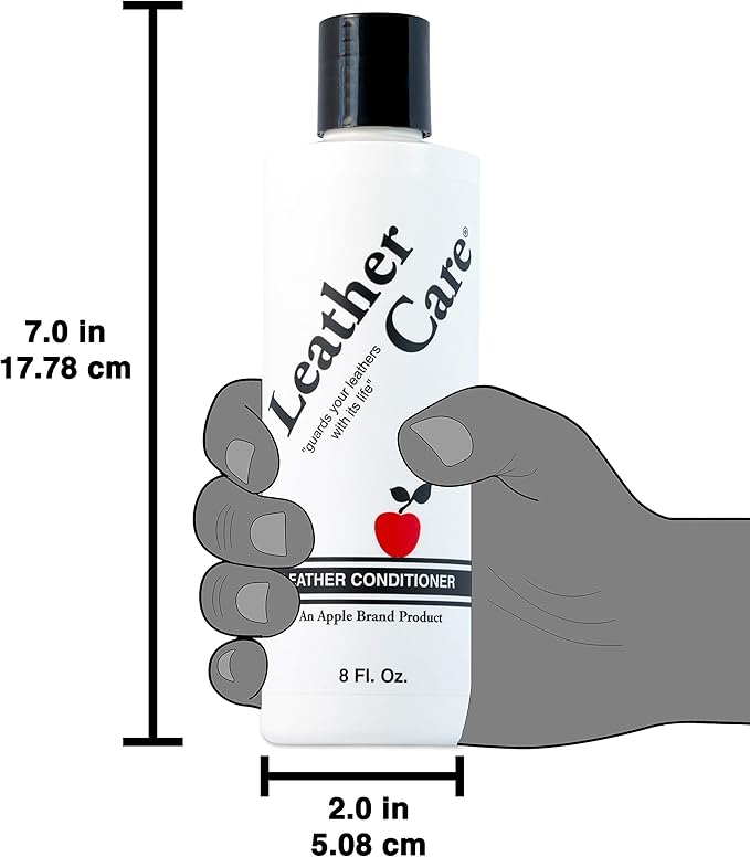 Apple Leather Care Leather Conditioner 8oz Bottle